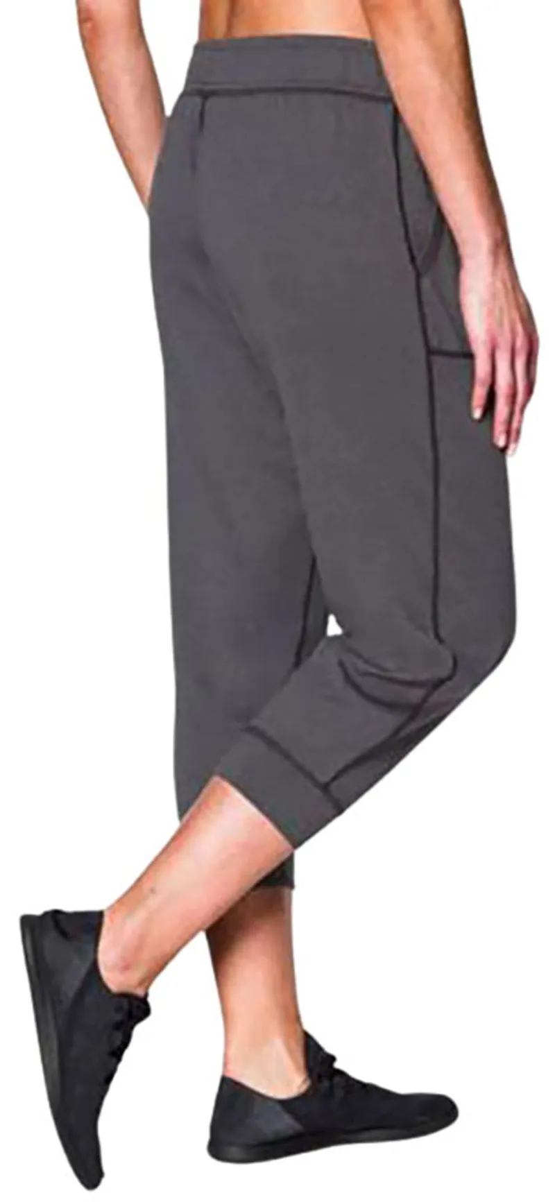 Under Armour Tech Capri Grey - Size Small-2